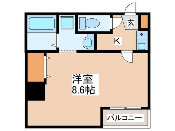 みおつくし東なんばの物件間取画像